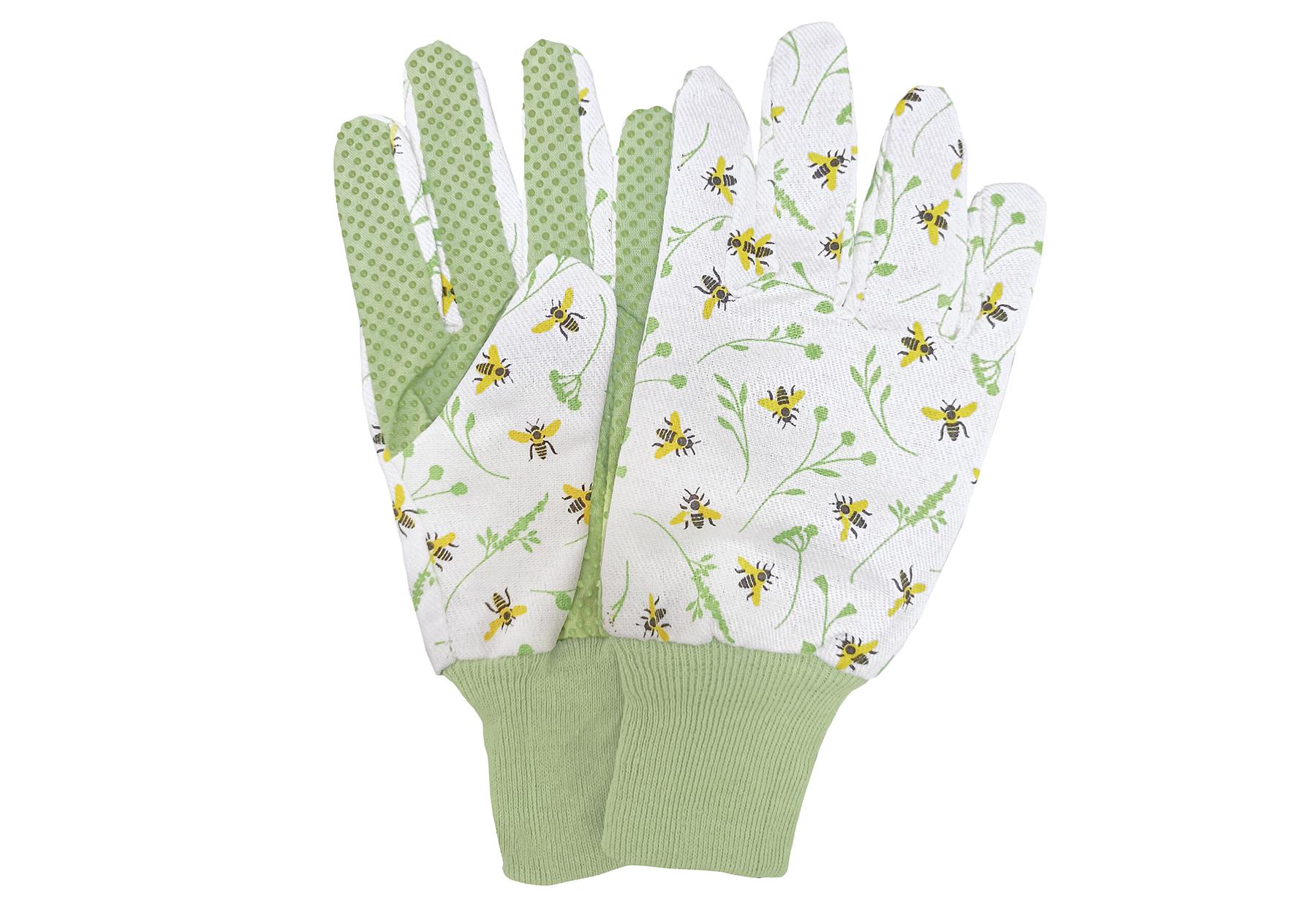 Esschert Design Gartenhandschuh "Bienenmuster