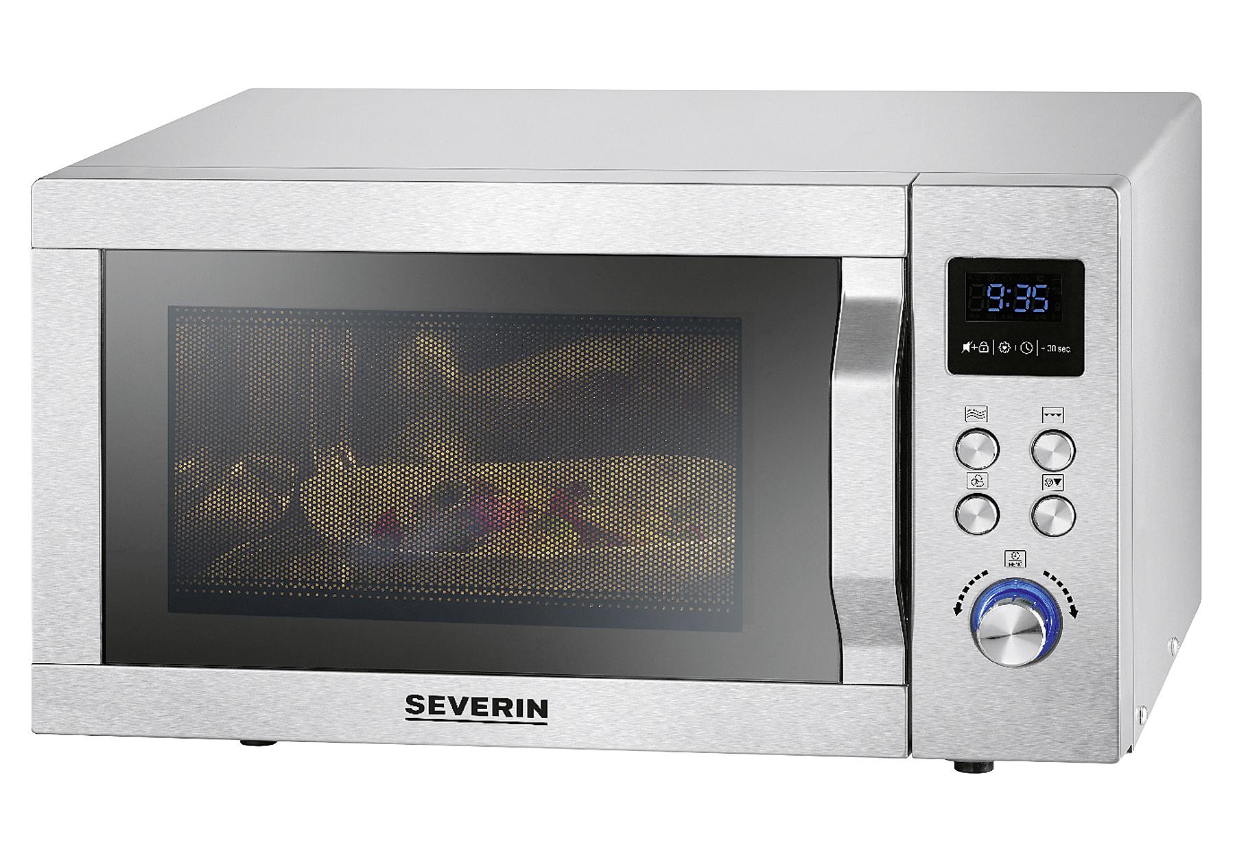 SEVERIN Mikrowelle mit Grill- und Heißluftftunkion MW 7774