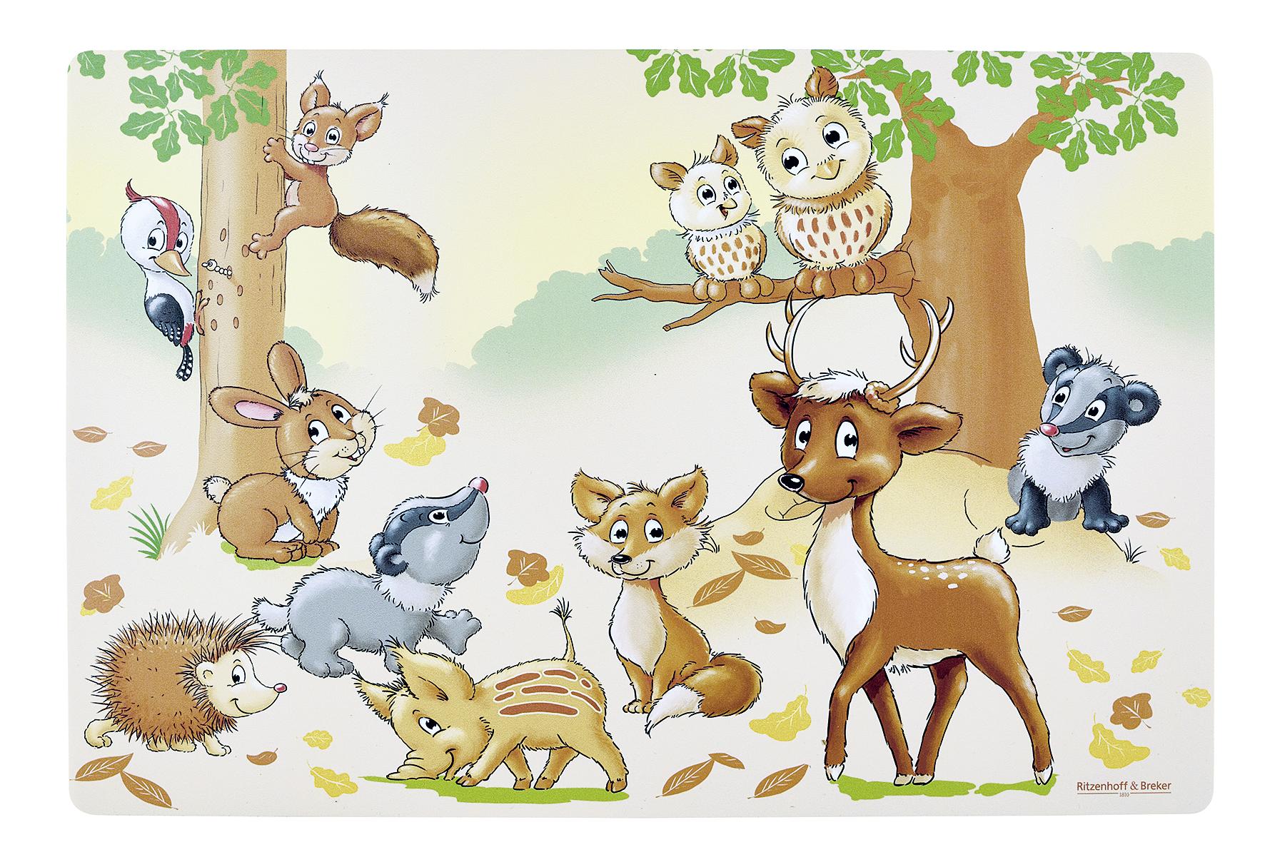 Ritzenhoff & Breker Tischset "Waldtiere