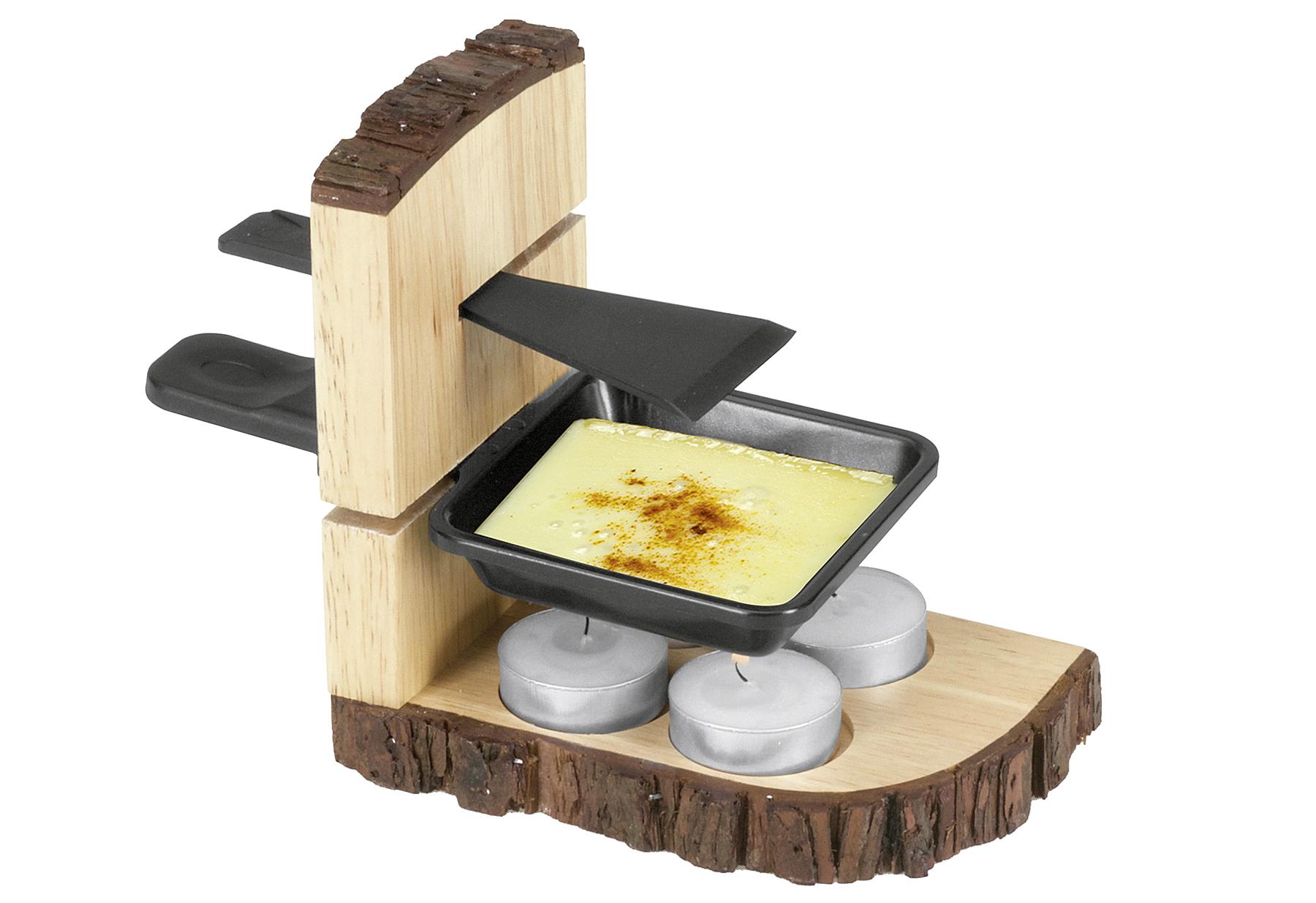 NOUVEL Single Raclette "Wood Raclette" 7tlg.