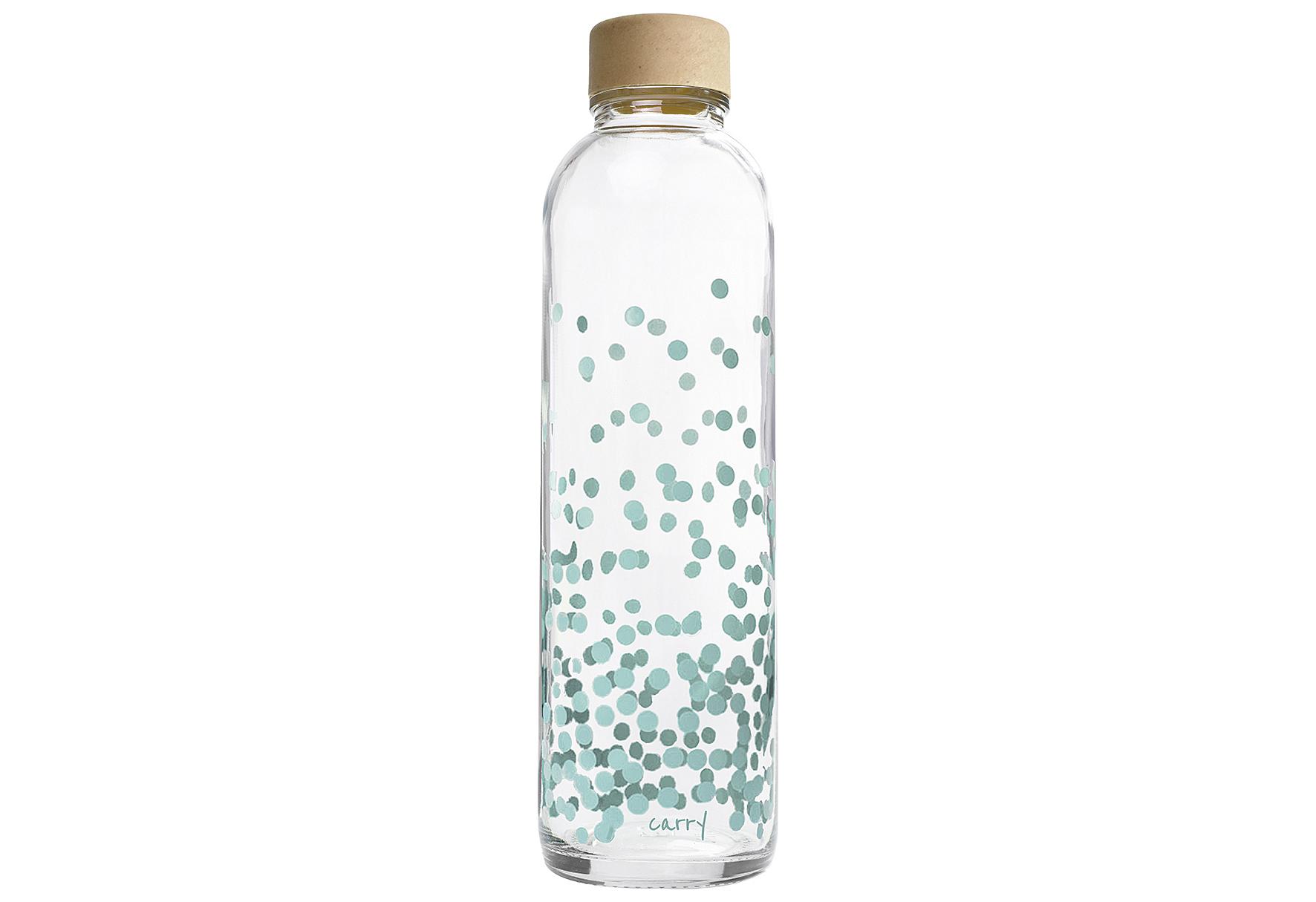 CARRY Bottles Glastrinkflasche Pure Happiness 0.7l