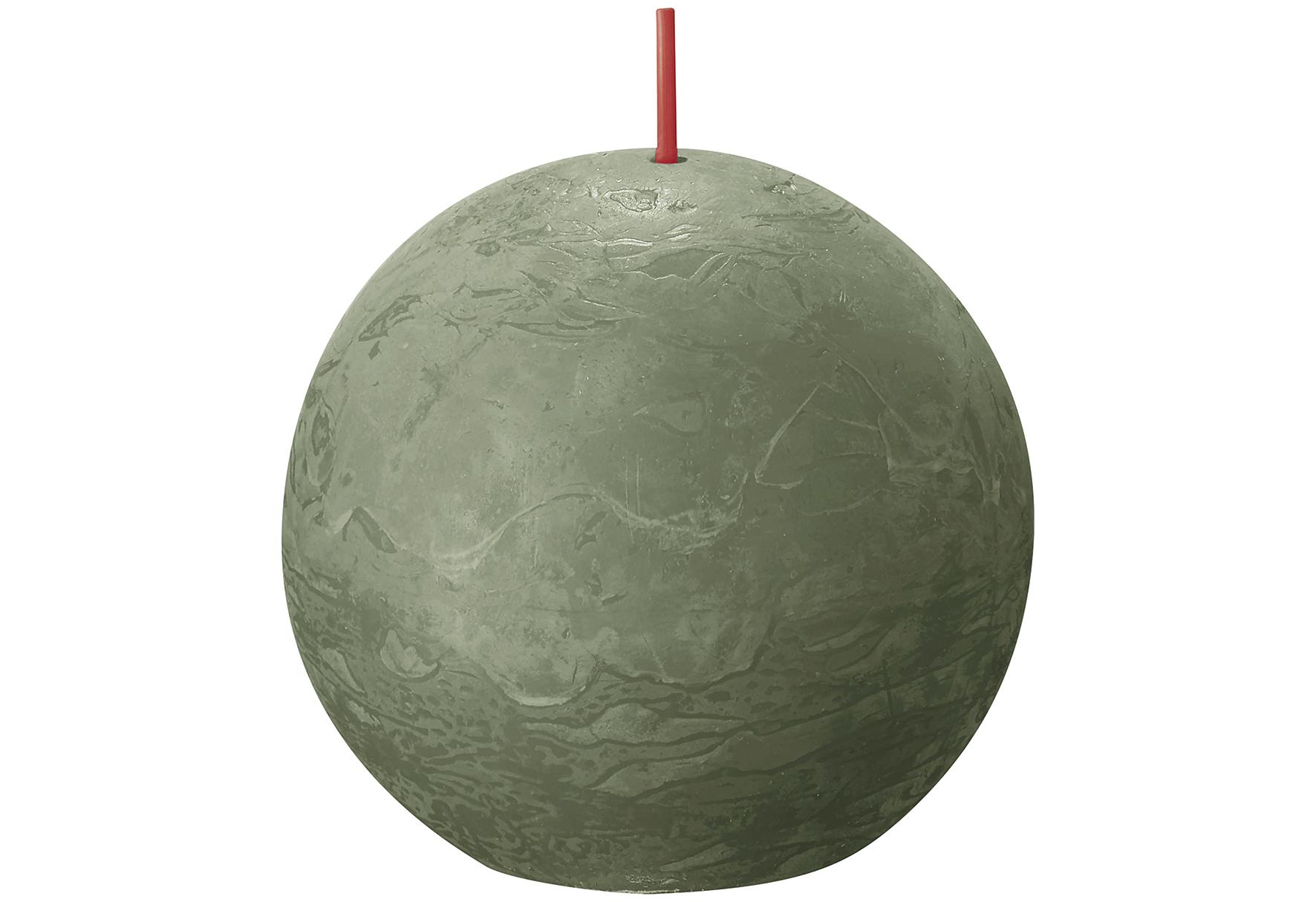 bolsius Kugelkerze "Rustiko Shine