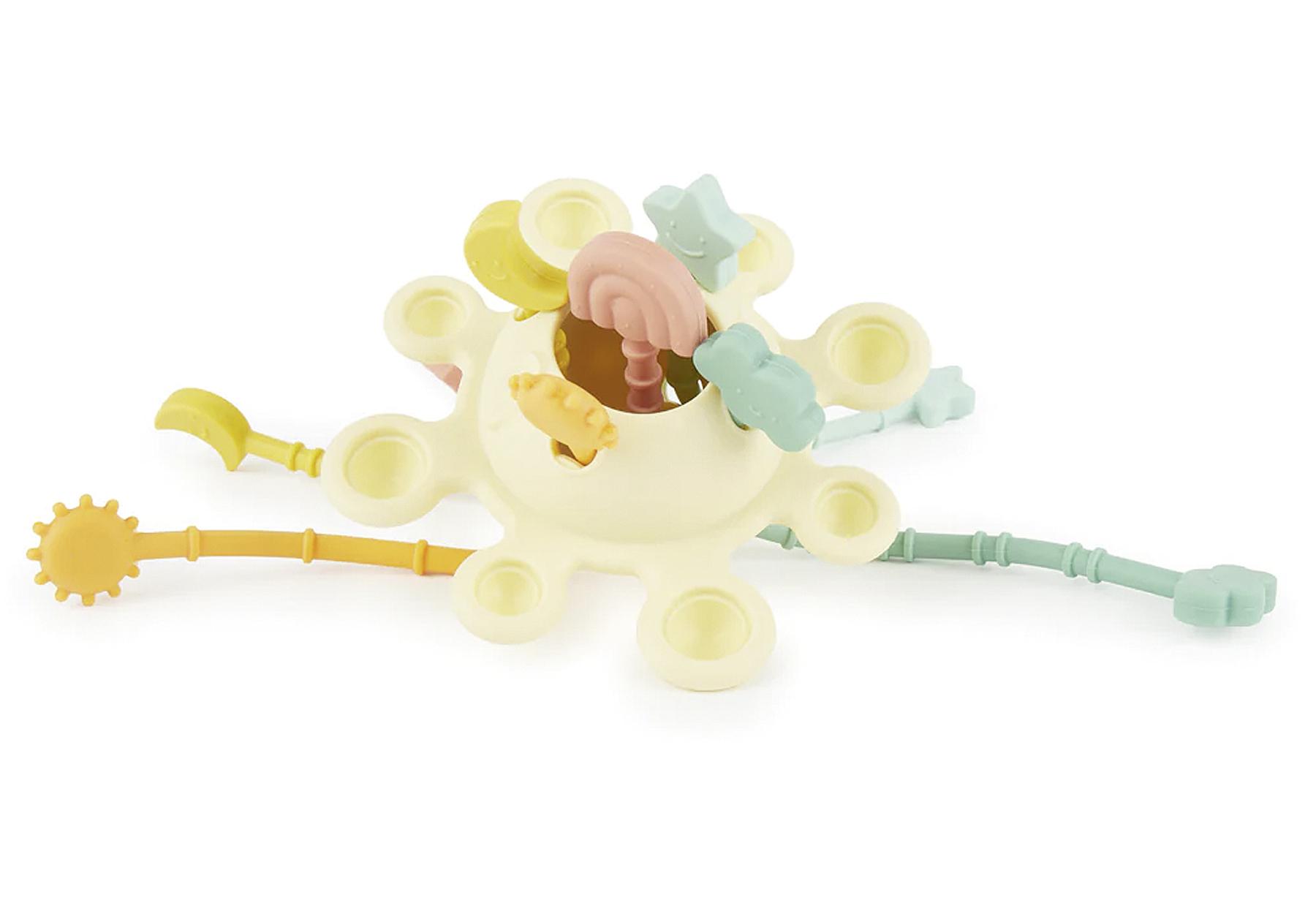 bieco Silikon Montessori Spielzeug Banana