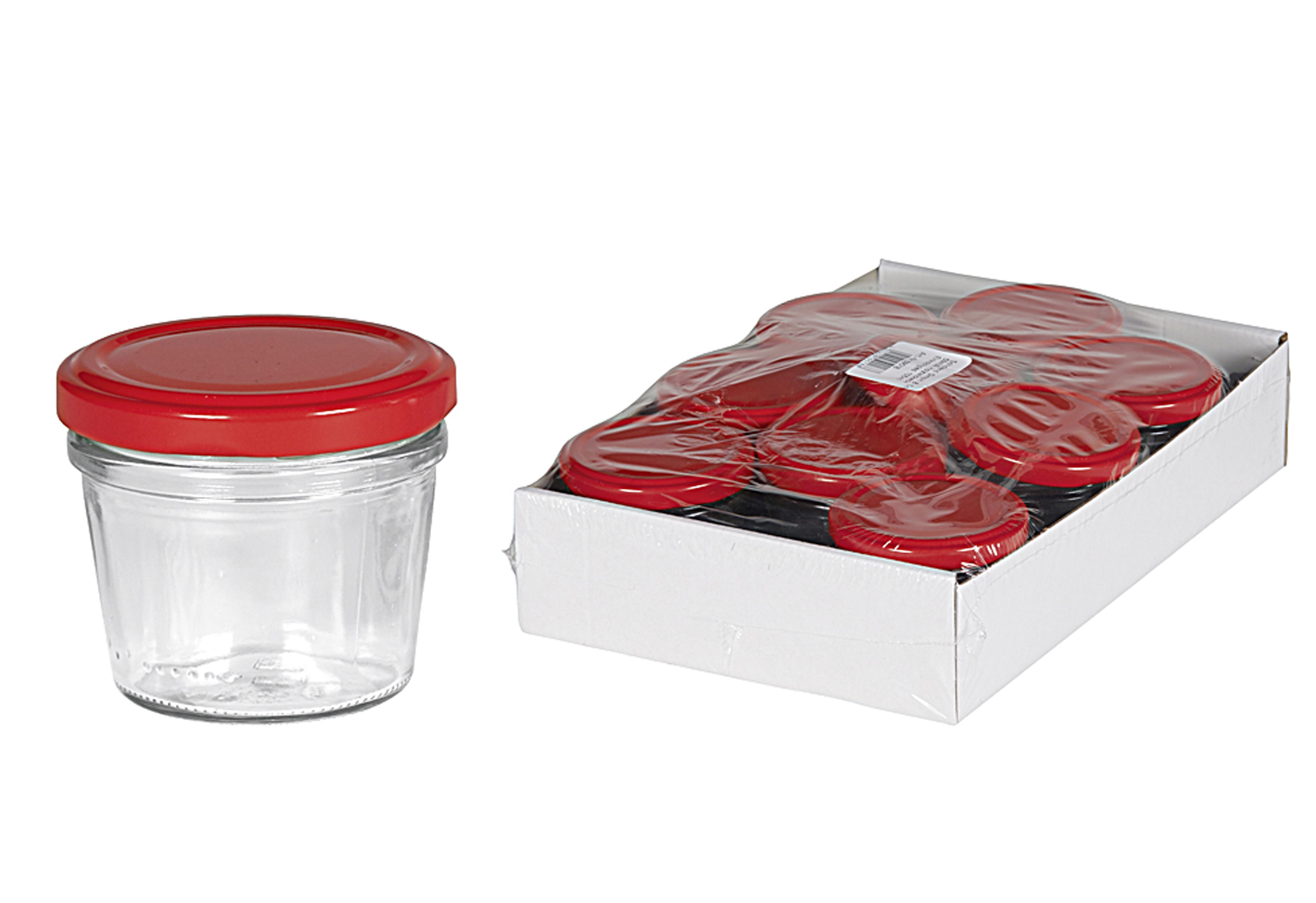 EmSy Schraubdeckelglas Sturz mit 63mm TO-Deckel 105 ml 9er Pack