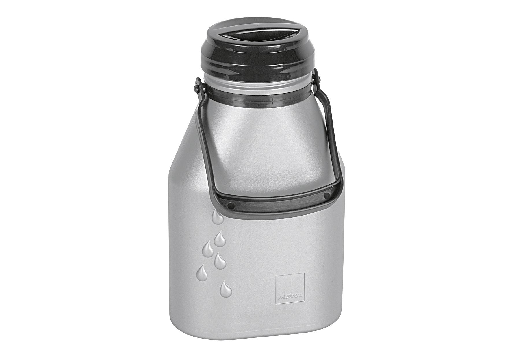 Metrox Milchkanne auslaufsicher 2 l silber