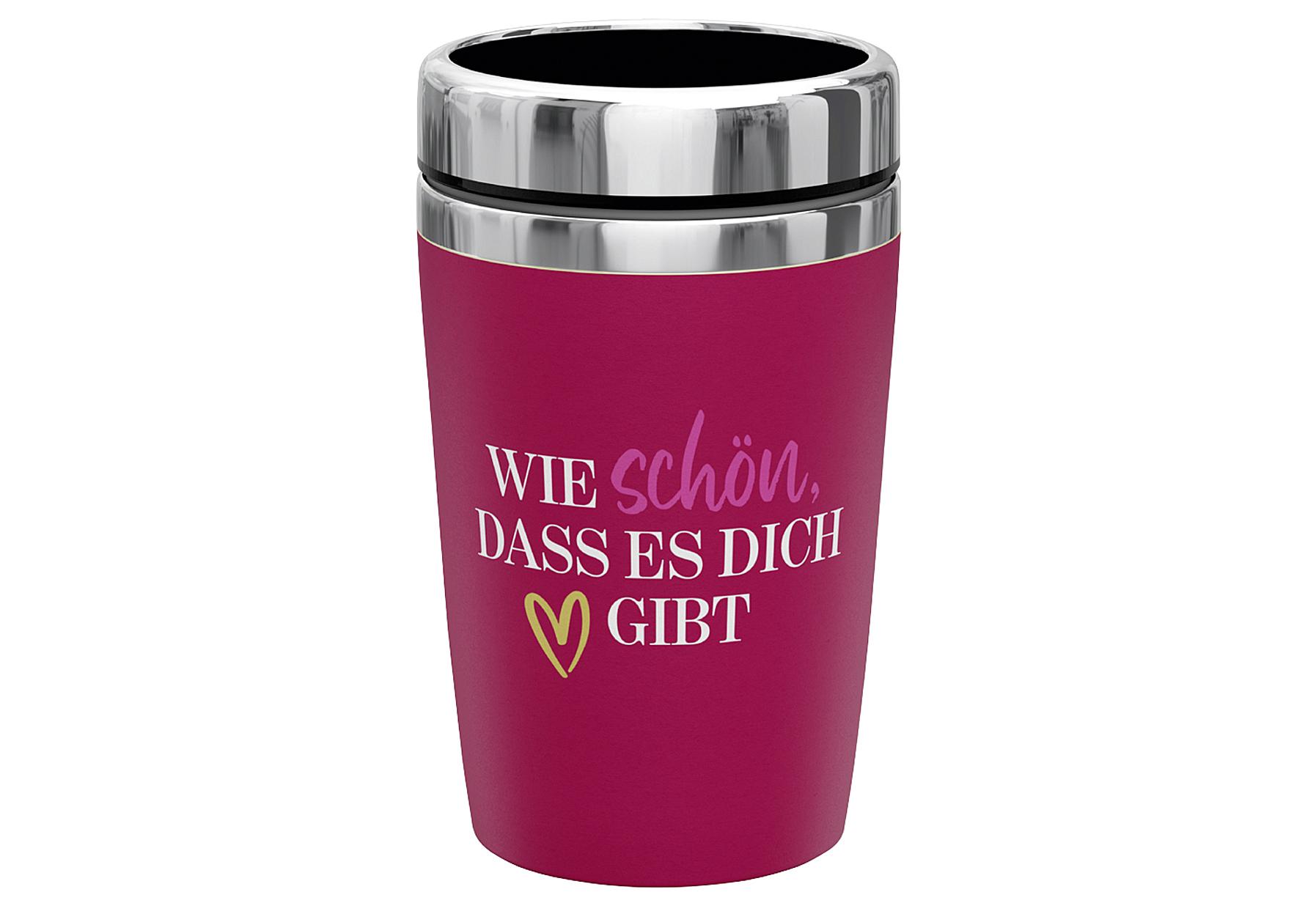la vida Thermobecher to go "Geschenk für Dich - Wie schön, dass es dich gibt
