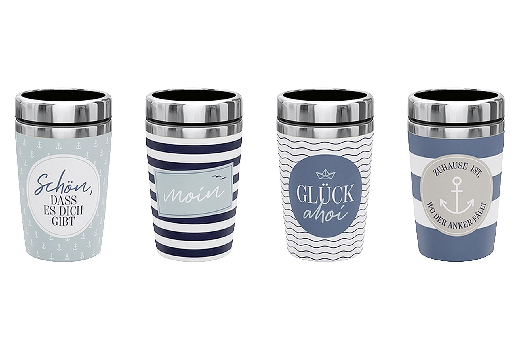 la vida Becher to go "Geschenk für Dich - Ahoi