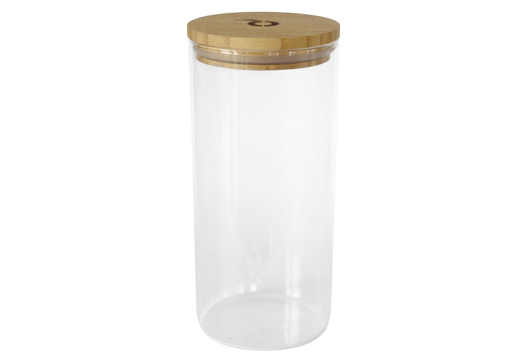 pandoo Vorratsglas mit Bambusdeckel