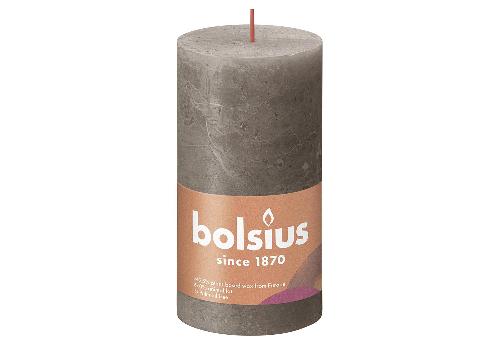 bolsius Stumpenkerze "Rustiko Shine
