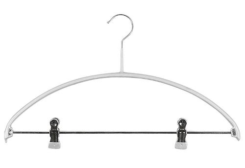 mawa Kombi-Bügel Economic mit Steg Metall mit 2 Clipse 42cm silber