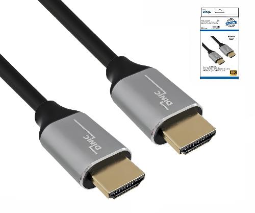 DINIC HDMI 2.1 Kabel, 2x Stecker Aluminiumgehäuse