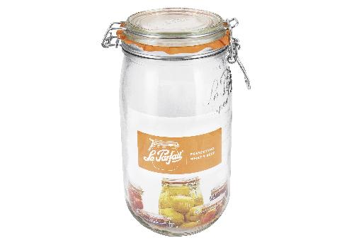 Dosen-Zentrale Drahtbügelglas "Le Parfait Bocaux