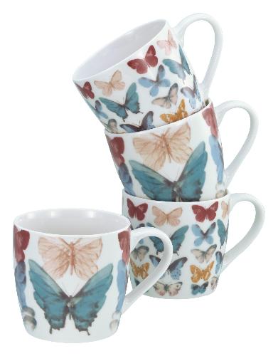 CreaTable Kaffeebecher "Schmetterling