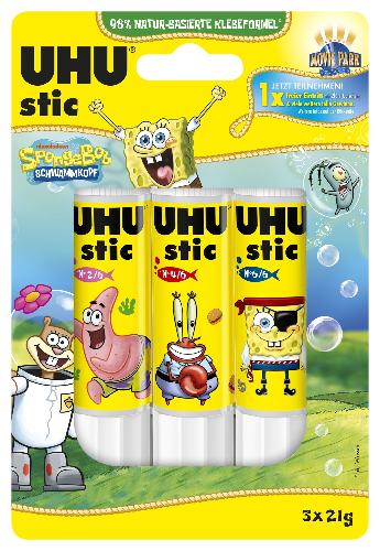 UHU Klebestift "SpongeBob" 3er Pack