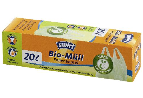swirl Müllbeutel 45x24cm 20l Rolle mit 6 Stück