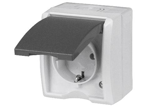 REV Ritter AP-Steckdose AquaForm gr FR