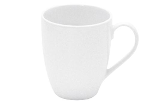 Retsch Kaffeebecher Porzellan 300ml Höhe 10cm weiß