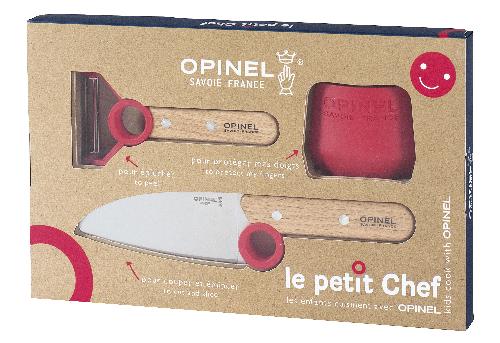 OPINEL Kochmesser-Set "Le petit Chef