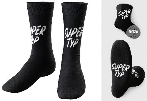 la vida Zaubersocken "Geschenk für Dich - Manntastisch" 24er Display 6-fach sortiert