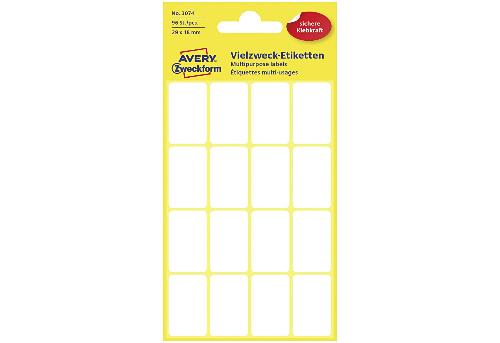 AVERY Zweckform Etik.29x18mm Vielzweck ws 3074