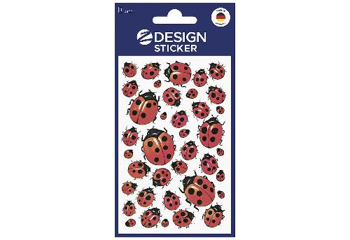 AVERY Zweckform Sticker Marienkäfer Papier4400