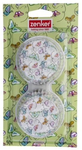 Zenker Papier-Muffinförmchen "Schmetterling" 50er Pack