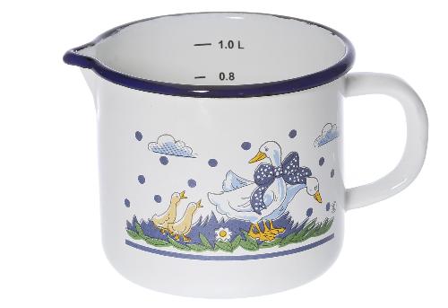 Karl Krüger Milchtopf mit Ausguss "Gänseglück