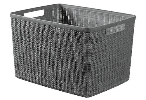 Curver Aufbewahrungsbox 'Jute Recycling' L