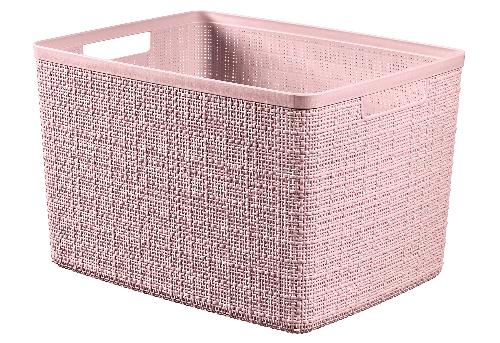Curver Aufbewahrungsbox 'Jute Recycling' L