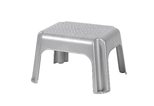 keeeper Tritthocker 36,5x30x24cm silber