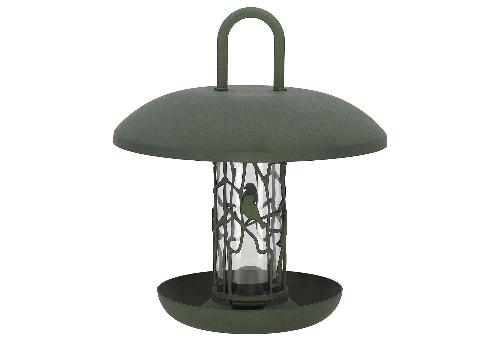 Esschert Design Futtersilo mit Schale