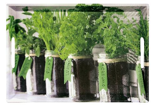 KESPER Serviertablett 'Herbs'