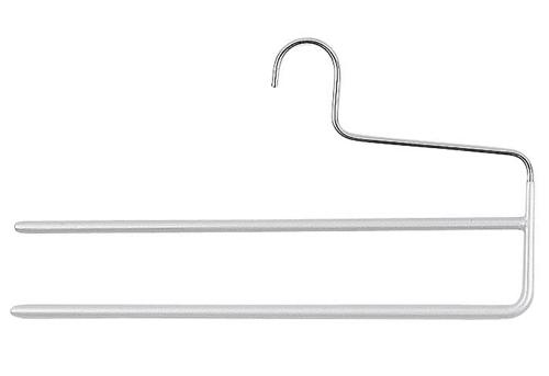 mawa Steg-Hosenbügel KH 2 mit 2 Stegen Metall 35cm silber