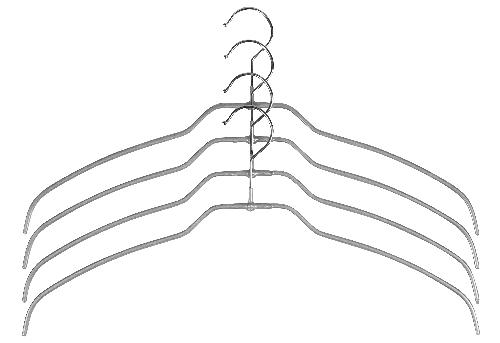 mawa Trockenbügel 'Silhouette light', 4 Stück