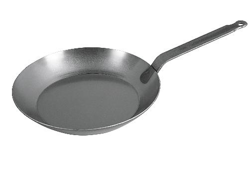 Turk Bratpfanne mit extra hohem Rand und flachem Stiel Ø28cm