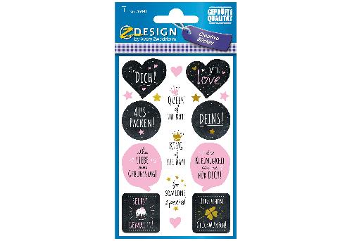 AVERY Zweckform Sticker Papier Geburtstag 1 Bg