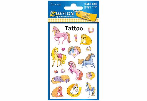 AVERY Zweckform Tattoos Pferde 56681