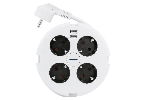 REV Ritter Tischsteckdose 'Powerdisc'