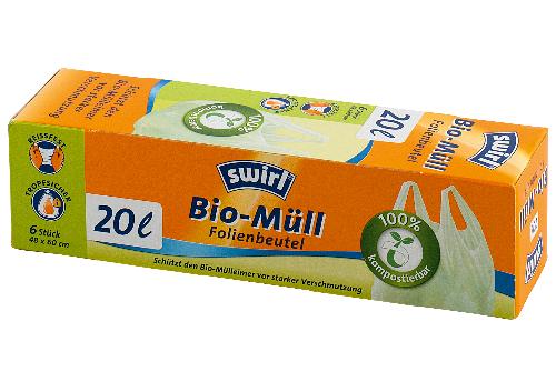 swirl Müllbeutel 45x24cm 20l Rolle mit 6 Stück