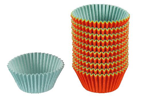 KAISER Mini Muffin Papierbackförmchen bunt 150 St.