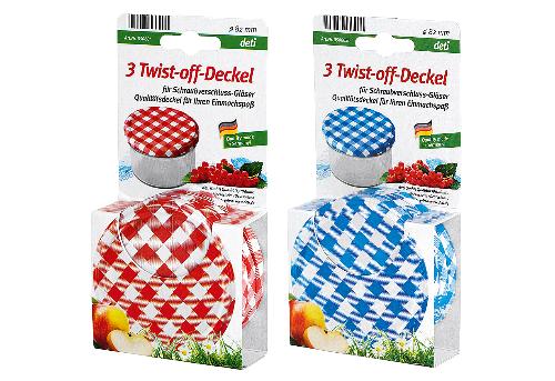 deti Twist-off-Deckel 3er Set