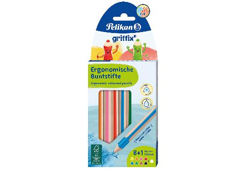 Pelikan Buntstifte 'Griffix' 8+1-teilig