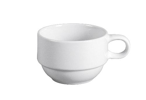 Retsch Kaffeeobere Classico stapelbar 210ml weiß