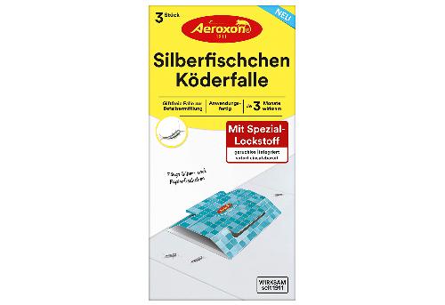 Aeroxon Silberfischchen Köderfalle 3er Pack