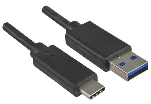 DINIC USB 3.1 Kabel Typ C auf A 3.0A, 1m