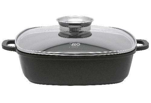 ELO Servierpfanne mit Deckel 'Alucast Dur Select'