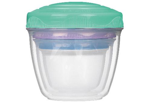 Sistema Lunchbox 'Snack'n'Nest to go' 3er-Set