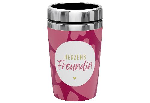 la vida Thermobecher to go "Geschenk für Dich - Herzens Freundin