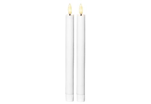 Star Trading LED-Leuchterkerze "Flamme" 2er Set
