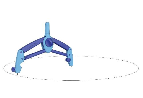 Pelikan Schulzirkel griffix blau